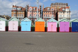 Brighton Hove beach huts